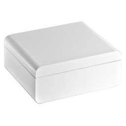 Adorini Cave à cigares Carrara medium blanc - Deluxe