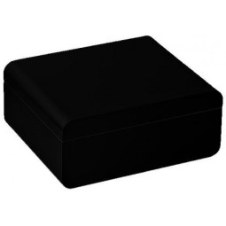 Cave à cigares Carrara medium Noire - Deluxe