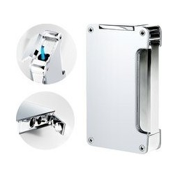 Briquet Adorini Jet flame Blanc