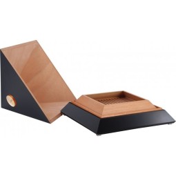 Cave à cigares Adorini Pyramid M - Noir