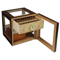 Adorini Cave à cigares Cube noyer - Deluxe