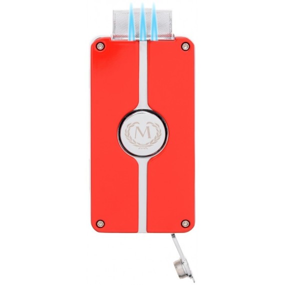 Briquet triple Jet Myon Rouge