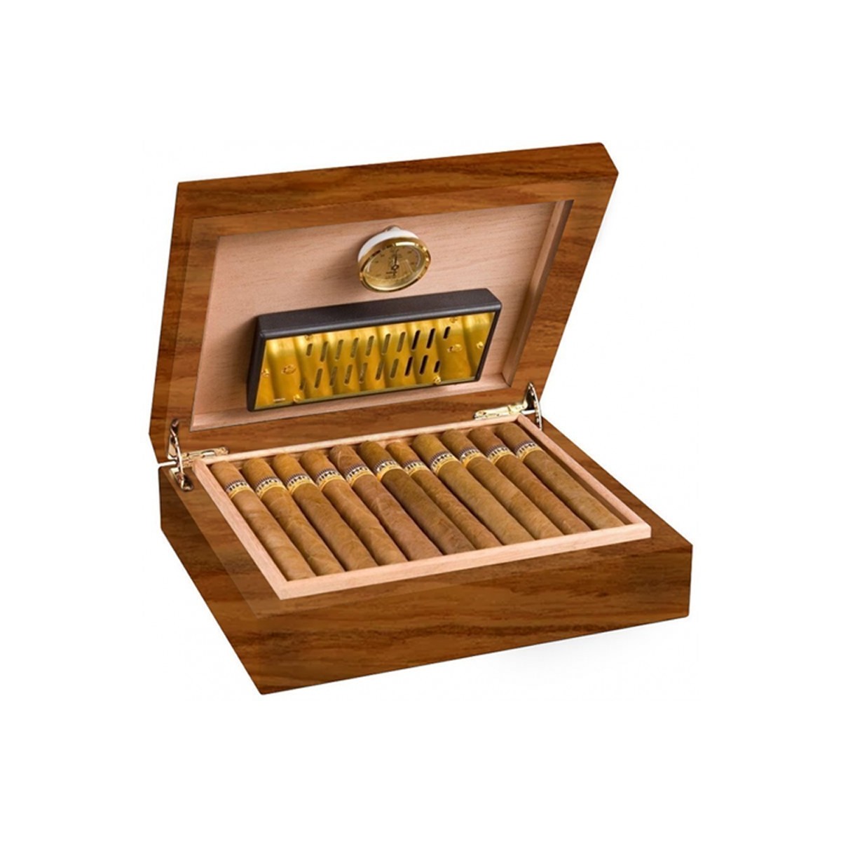 Adorini Cave à cigares Torino Deluxe - Noyer