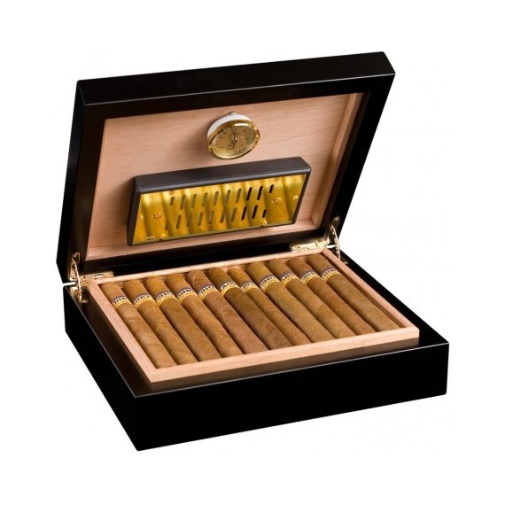 Adorini Cave à cigares Torino Deluxe - Noir