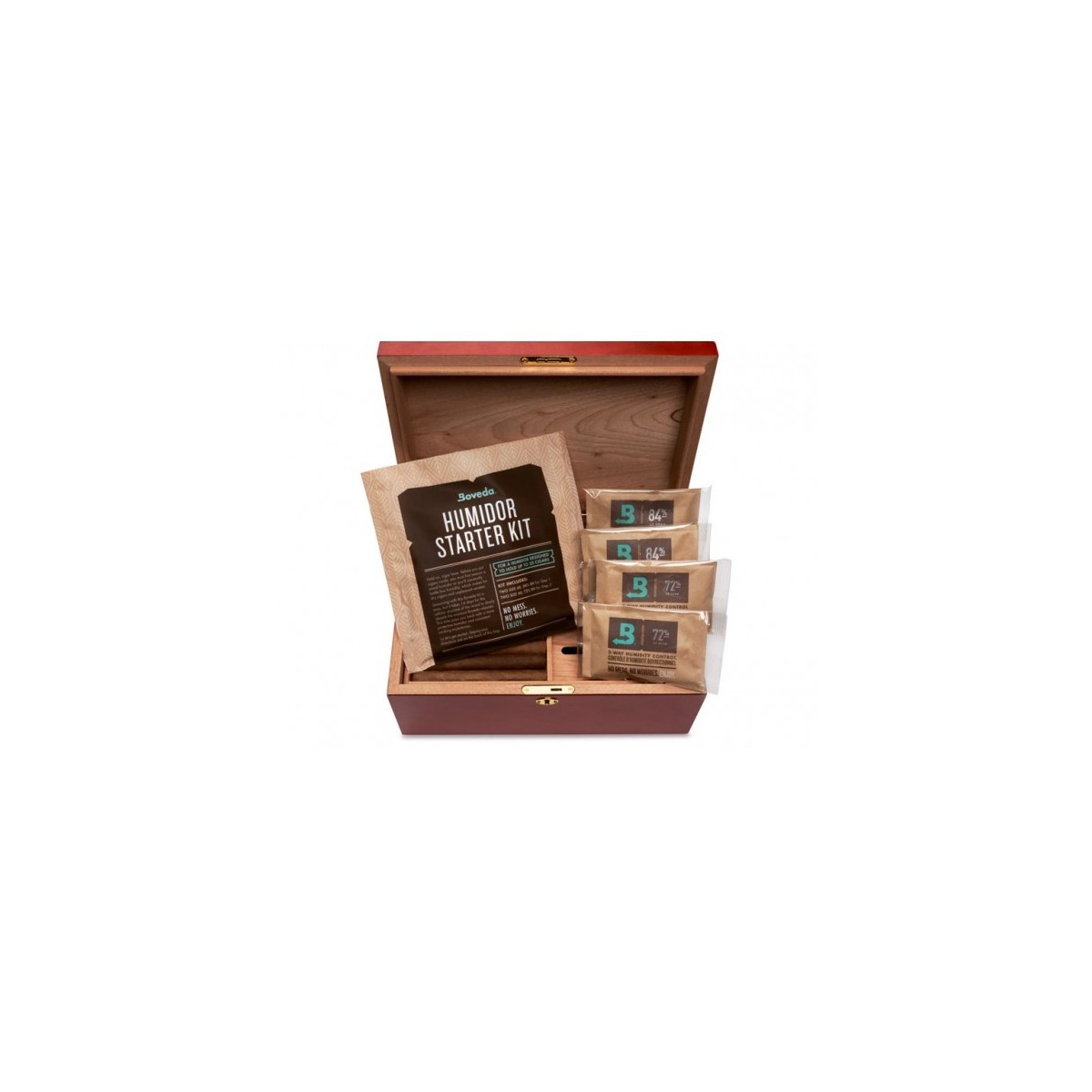 Kit de démarrage pour humidor Boveda - 50 cigares