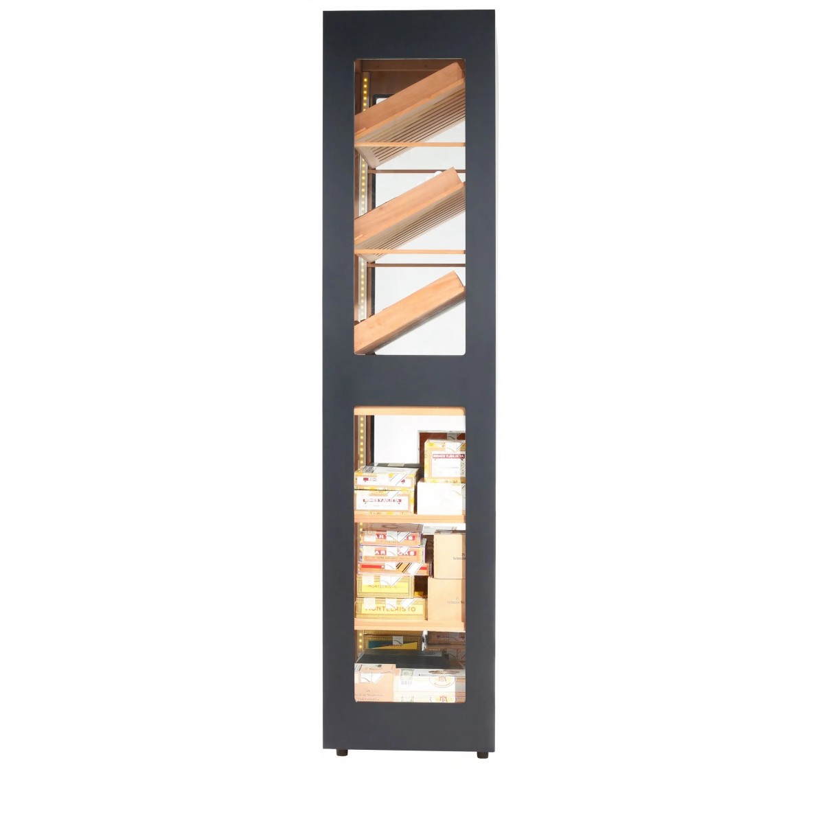 Armoire à Cigares Adorini Capri Deluxe noir