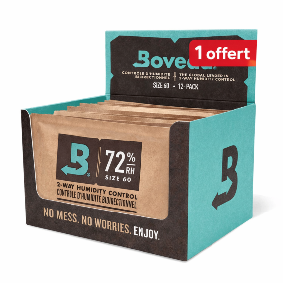 Pack 12 x Boveda 72% 60g