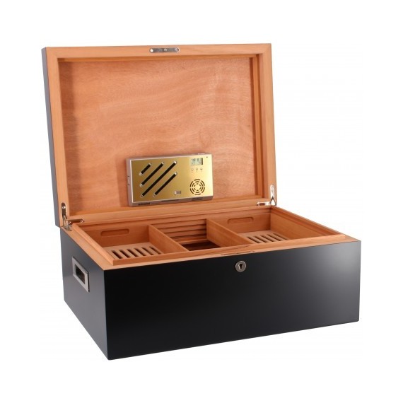 Adorini Cave à cigares Vittoria noir - Deluxe