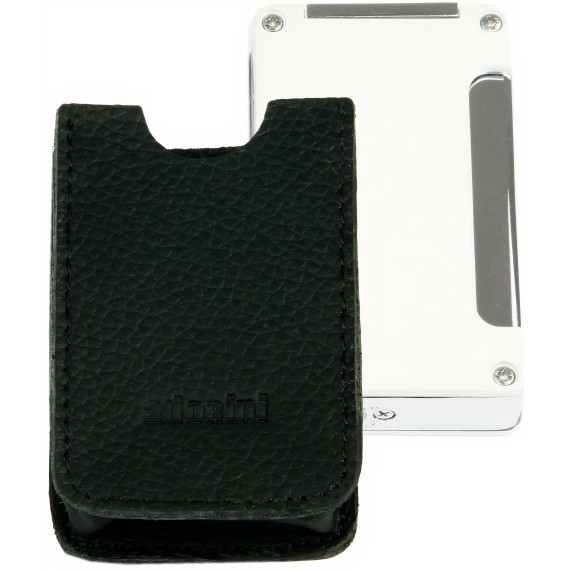 Housse cuir noir - Adorini jet - Accessoires allumage - Univers Cigare
