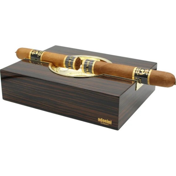 Cendrier Adorini ébène brillant - Cendrier - Univers Cigare