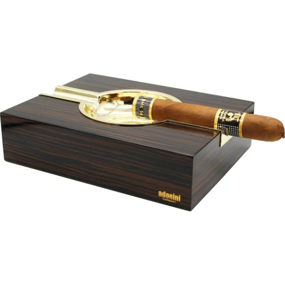 Cendrier Adorini ébène brillant - Cendrier - Univers Cigare