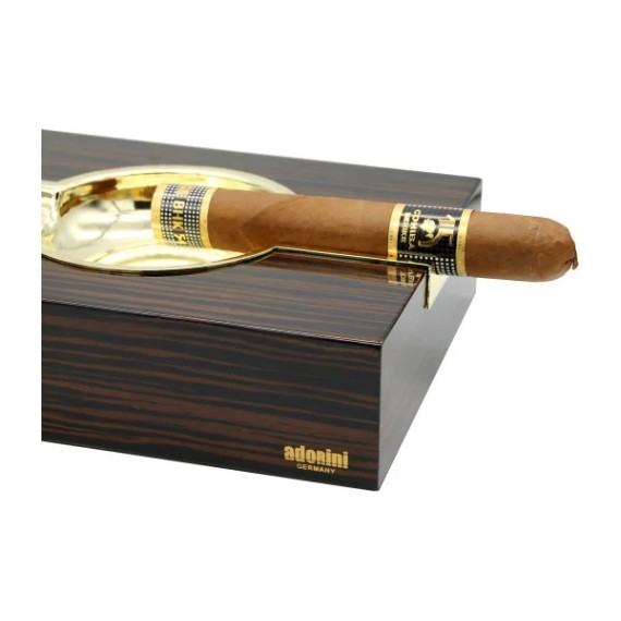 Cendrier Adorini ébène brillant - Cendrier - Univers Cigare