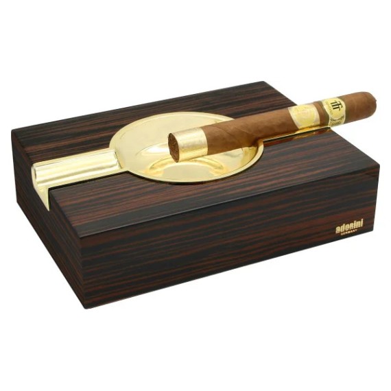 Cendrier Adorini ébène brillant - Cendrier - Univers Cigare