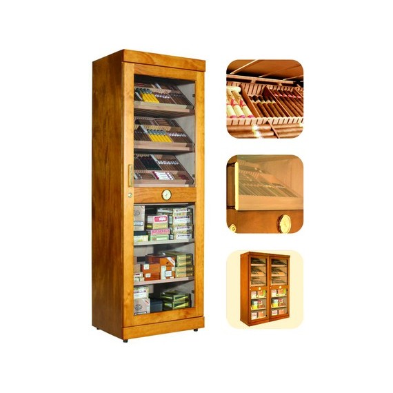 Armoire à Cigares Adorini Roma acajou