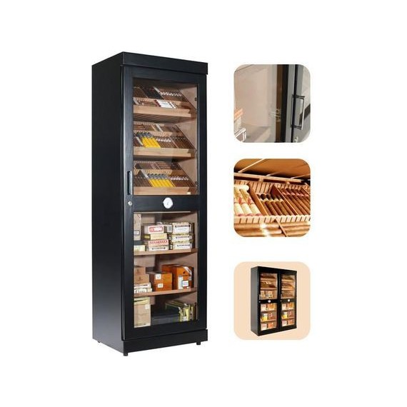 Armoire à Cigares Adorini Roma noir