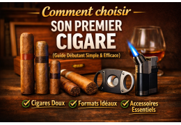 Comment choisir son premier cigare (guide débutant simple et efficace)